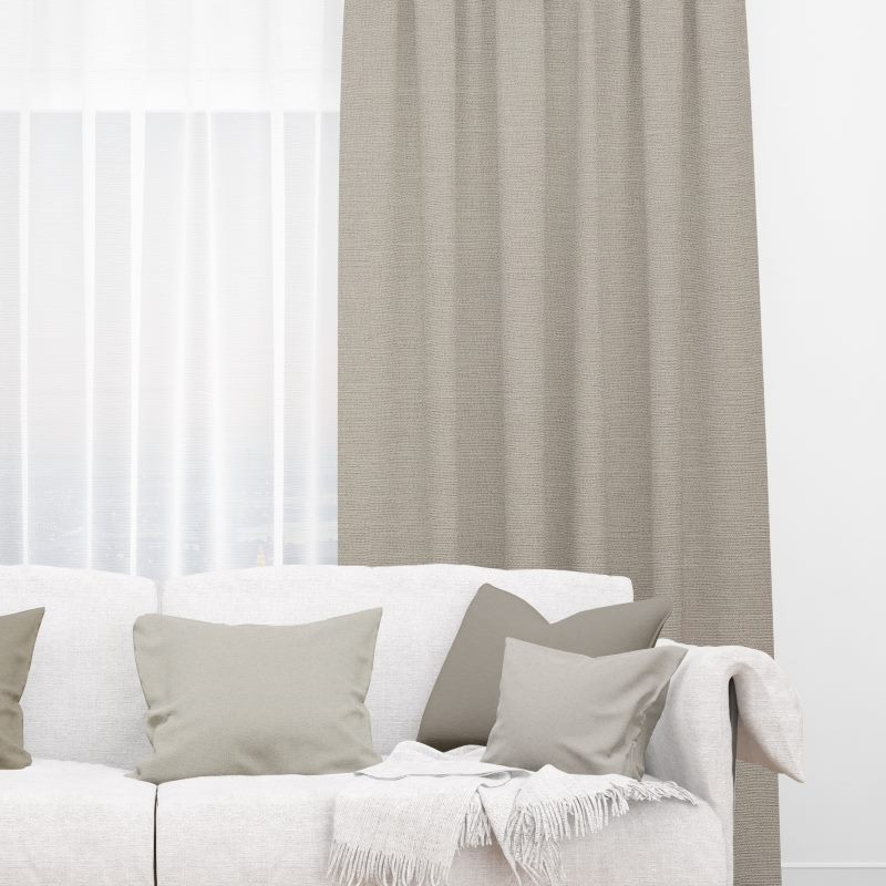 Provence Linen Blackout Curtains Ready Made Online Nz