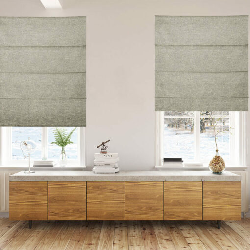 Avalon Fog Ready Made Blinds - Gorgeous Roman Blinds Online