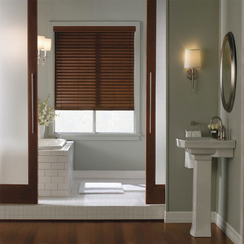 True Wood UV Dark Oak - Wooden Slat Blind - Image 4