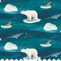 Arctic Antics - Curtains