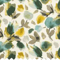 Flower Burst Aqua - Roman Blinds