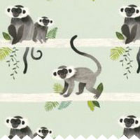 Monkey Bars - Roman Blinds