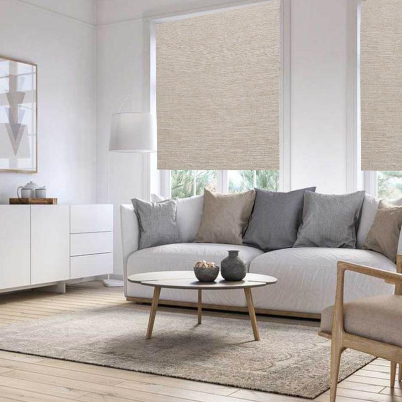 Maharaja II Oyster - Roman Blinds - Image 5