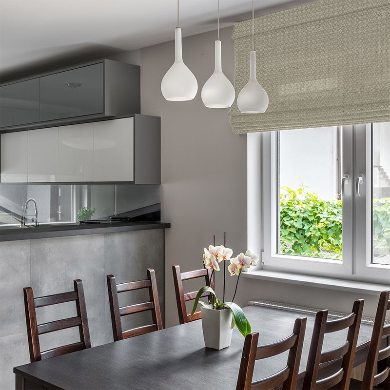 Kennedy FR Putty - Roman Blinds - Image 5