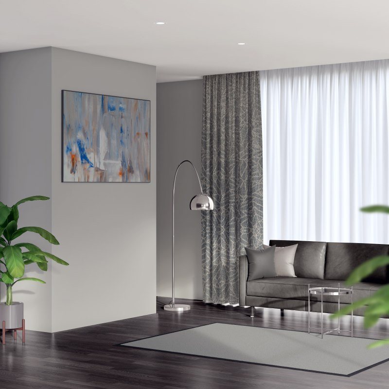 Laurel FR Mineral - Curtains - Image 4