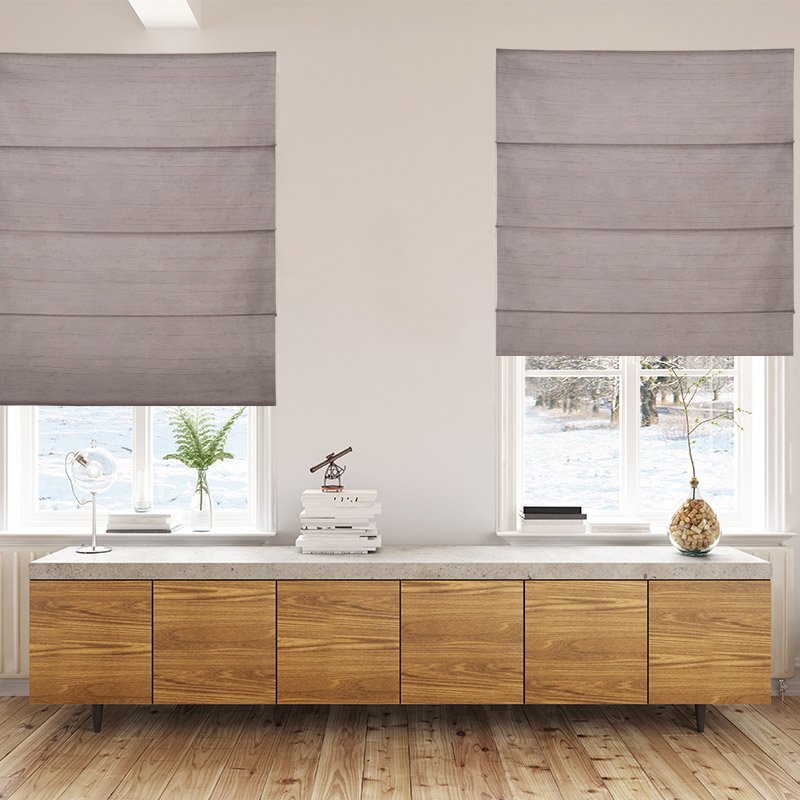 Luxe Walnut - Roman Blinds - Image 2