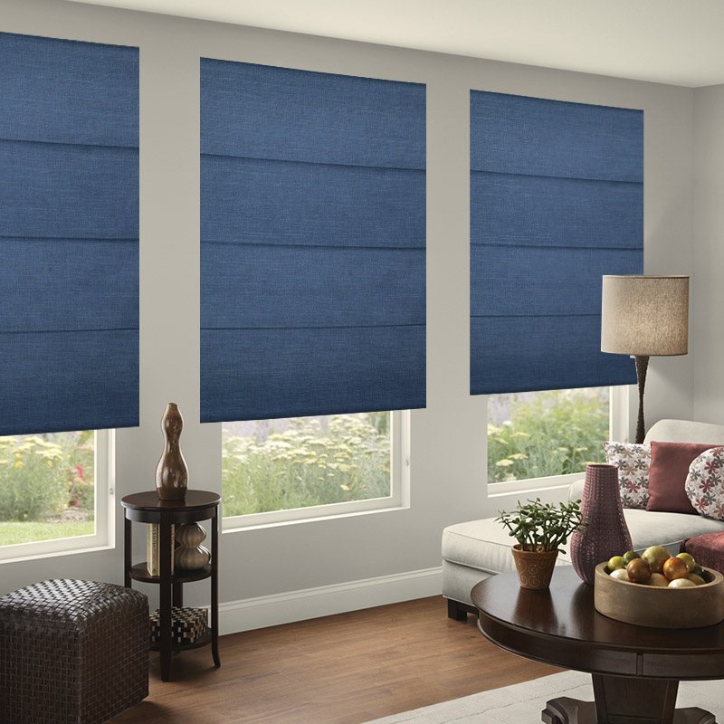 Provence Indigo - Roman Blinds - Image 5
