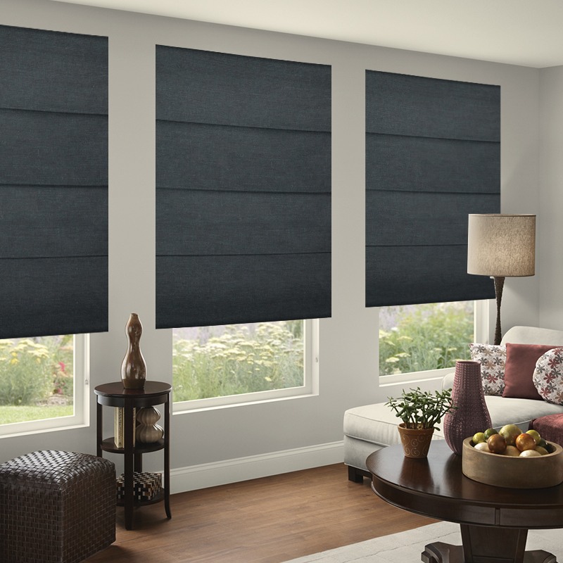 Provence Raven - Roman Blinds - Image 5