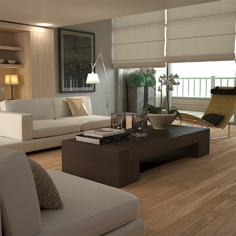 Provence Linen - Roman Blinds - Image 2