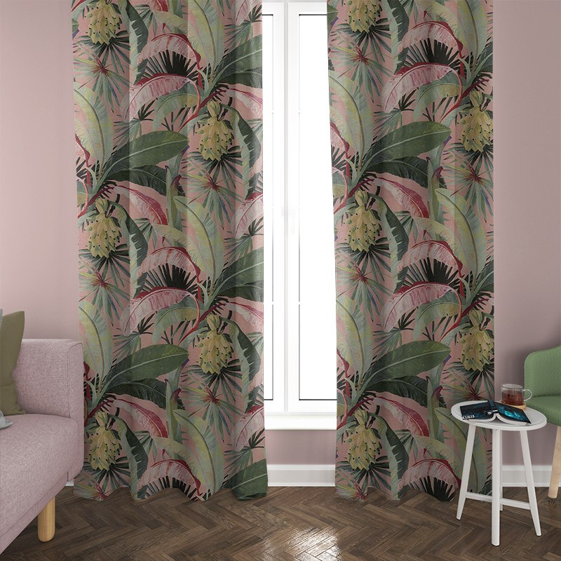 La Palma Coral - Curtains - Image 5