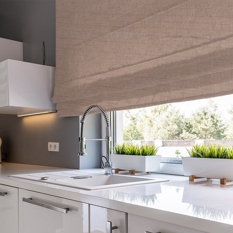 Luxe Biscuit - Roman Blinds - Image 5