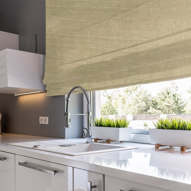 Luxe Putty - Roman Blinds - Image 5